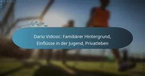 Read more about the article Dario Vidosic: Familiärer Hintergrund, Einflüsse in der Jugend, Privatleben