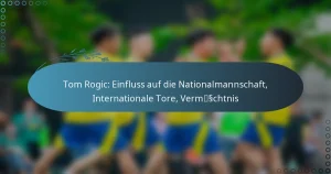 Read more about the article Tom Rogic: Einfluss auf die Nationalmannschaft, Internationale Tore, Vermächtnis